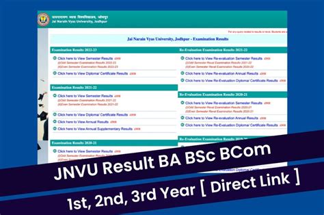 resultsinfo99.c0m|BA BSc BCom 1st 2nd 3rd Year Marksheet .